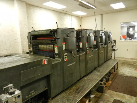 HEIDELBERG MOVP-H, AnO: 1987* 4 CORES  , U$77.500 dólares 